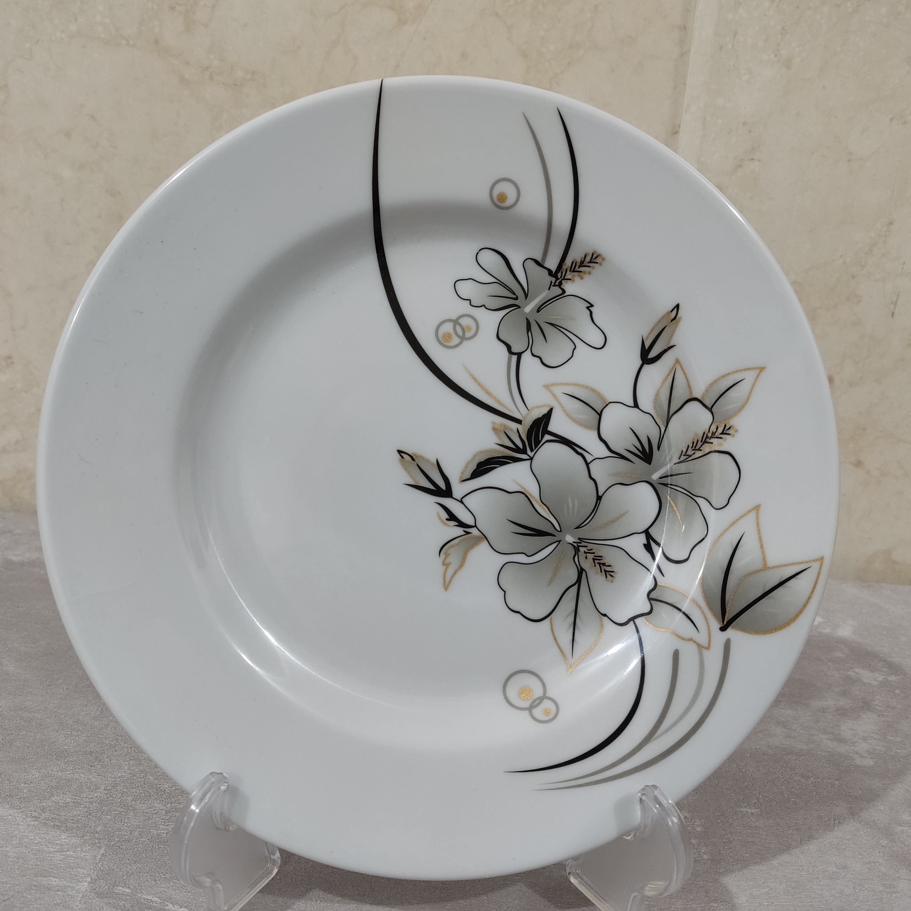 برنج خوری ملامین 6 عددی مارک سپید یزد دارای استاندارد سایز 22سانت و مواد درجه یک ضخیم و جنس بسیار عالی بشقاب برنجی