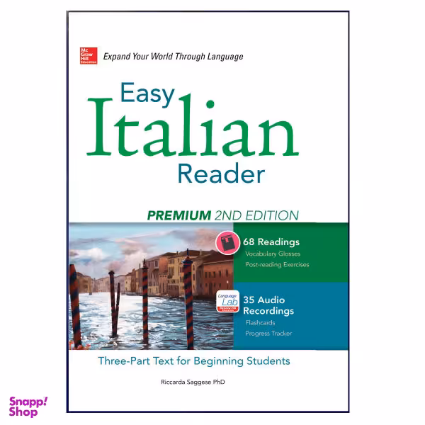 کتاب Easy Italian Reader Premium 2nd Edition اثر Riccarda Saggese PH.D نشر هدف نوین