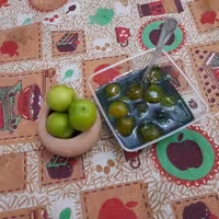 مربای گوجه سبز به وزن خالص 250گرم تهیه شده توسط بنده صاحب غرفه خانه شیرینی 