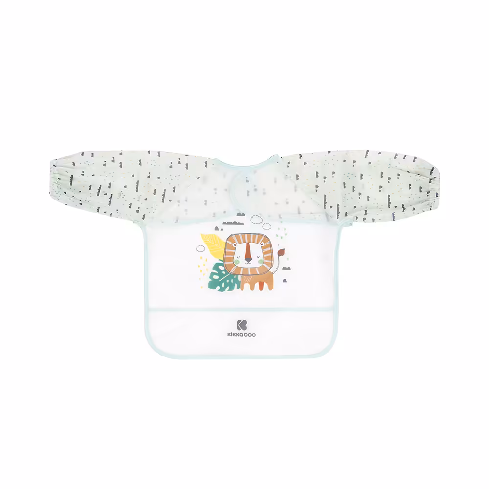 پیشبند مشمایی آستین دار نوزاد مدل SAVANNA کیکابو Kikkaboo