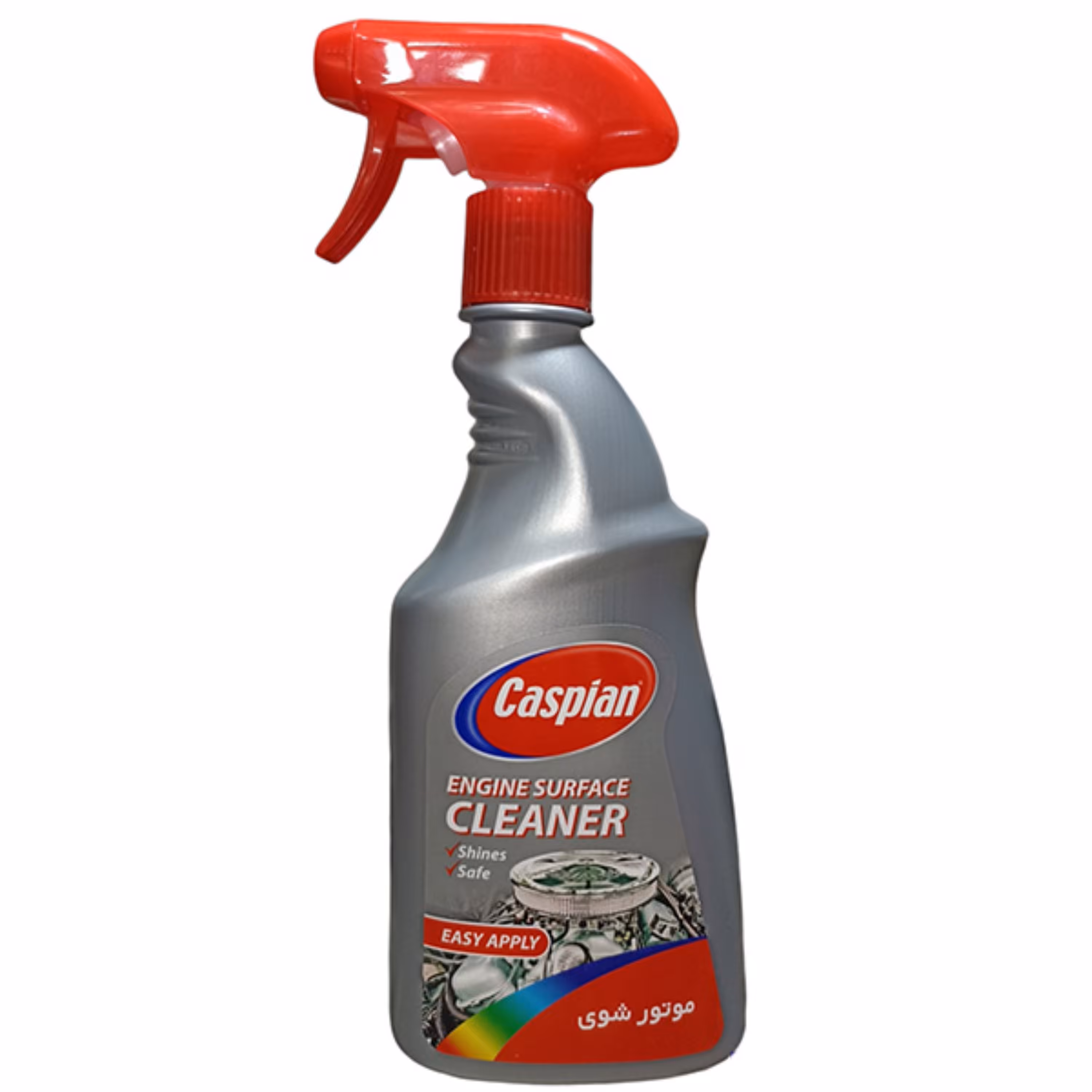 اسپری موتور شوی کاسپین مدل تریگر حجم 500 میلی لیتر