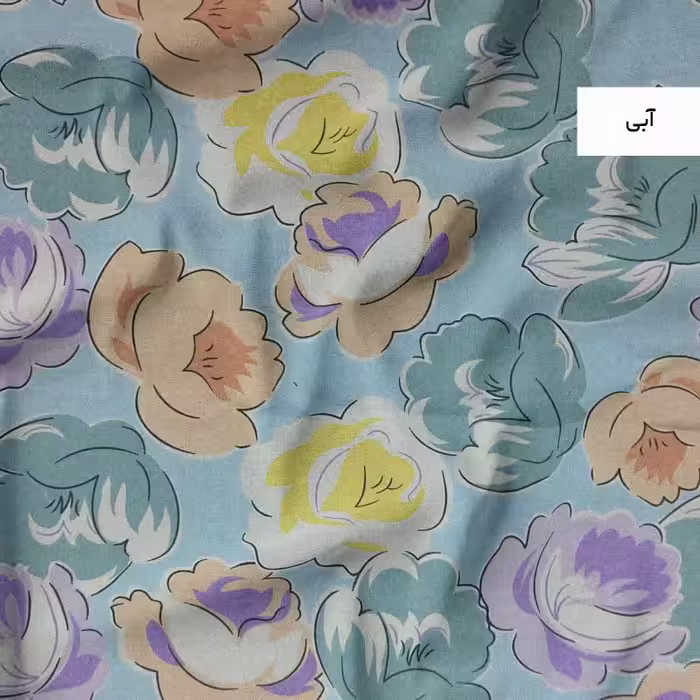 پارچه ملحفه طرح ابرنگی با عرض 240 سانتی متر در طرح های مختلف