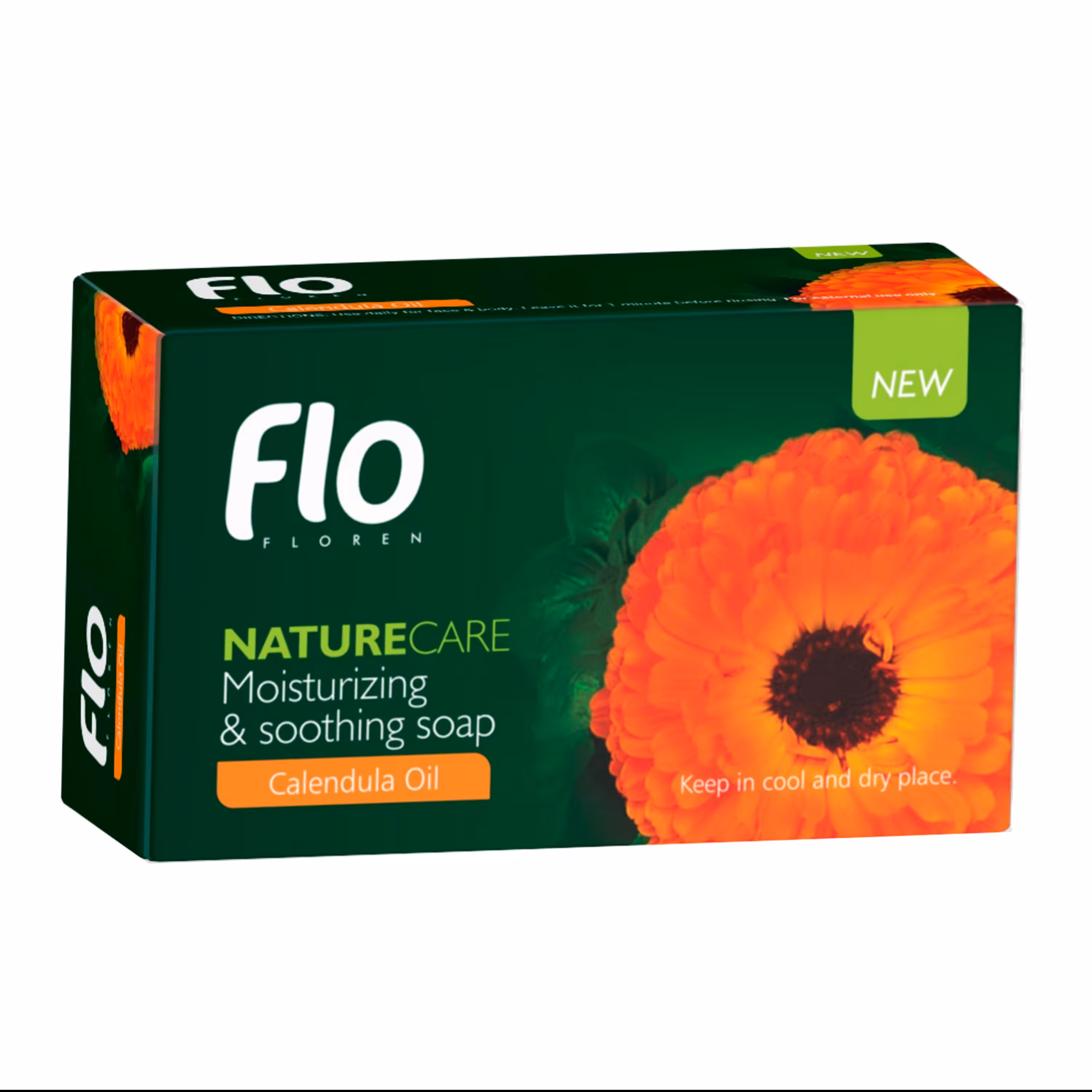 صابون شستشو فلو مدل روغن کالاندولا وزن 100 گرم