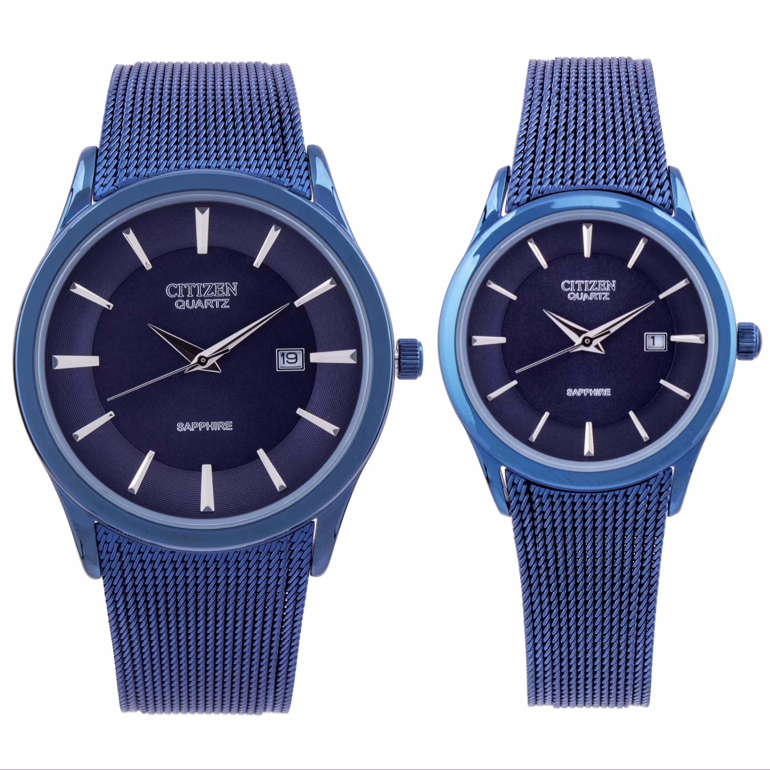 ست ساعت مچی عقربه ای زنانه و مردانه -سیتی زن -مدل WS-64