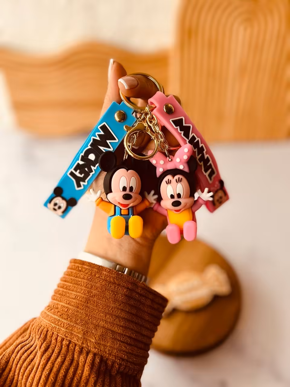 جاکلیدی میکی و مینی Baby زرد