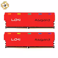 رم ازگارد LOKI W1 DDR4 16GB (2x8GB) 3200MHZ RGB RED