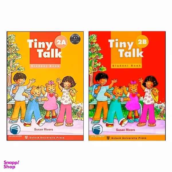 کتاب Tiny Talk 2 اثر Susan Rivers انتشارات دنیای زبان دو جلدی