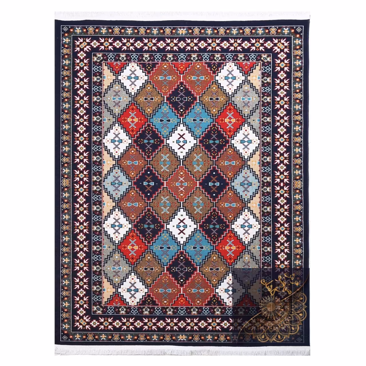 گلیم  ماشینی  مدل فرهان سایز (2در 3 شش متری) 6 رنگ با هزینه ارسال پس کرایه