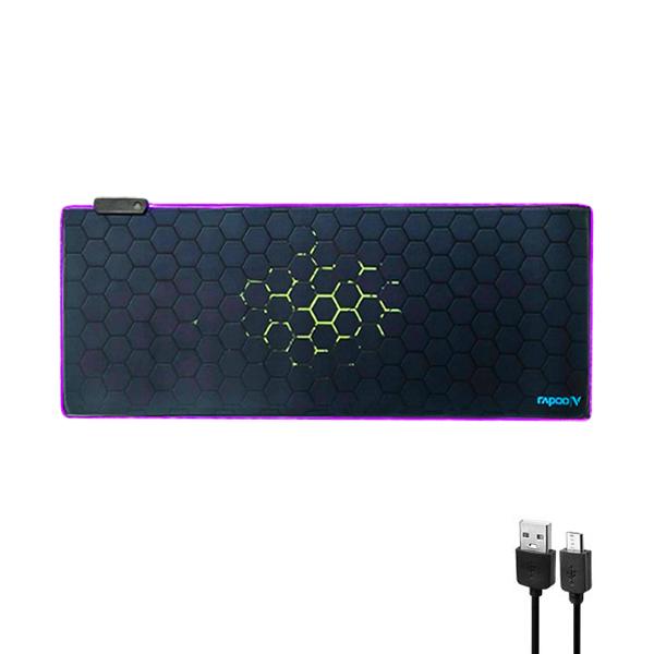 ماوس پد RGB مخصوص بازی 80*40 رپو مدل VP620