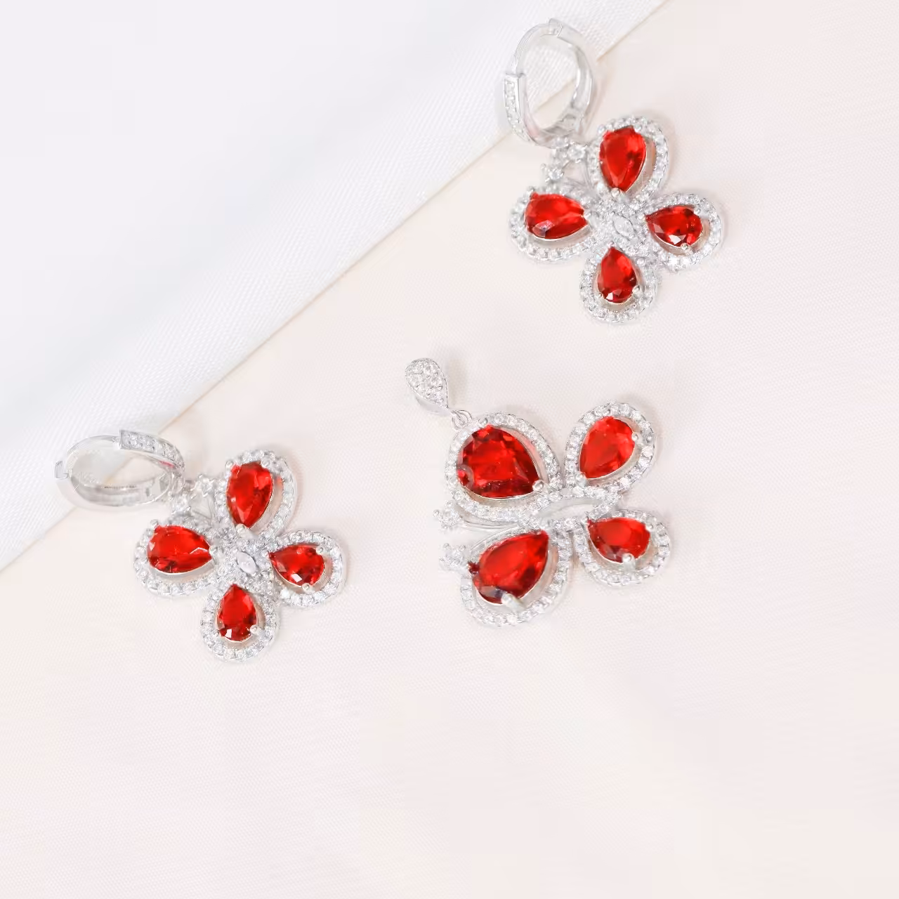 نیم ست نقره میکرو کد S-10087-13