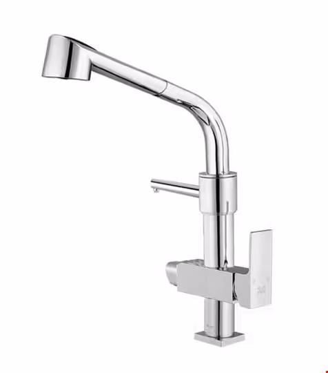 شیر ظرفشویی شاوری دوکاره ( با ورودی آب تصفیه) کلار مدل فلت