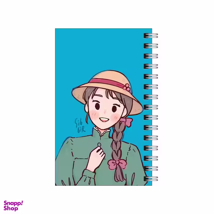 دفترچه یادداشت ۶0 برگ مدل To Do List طرح انیمیشن قلعه ی متحرک هاول کد 2555782