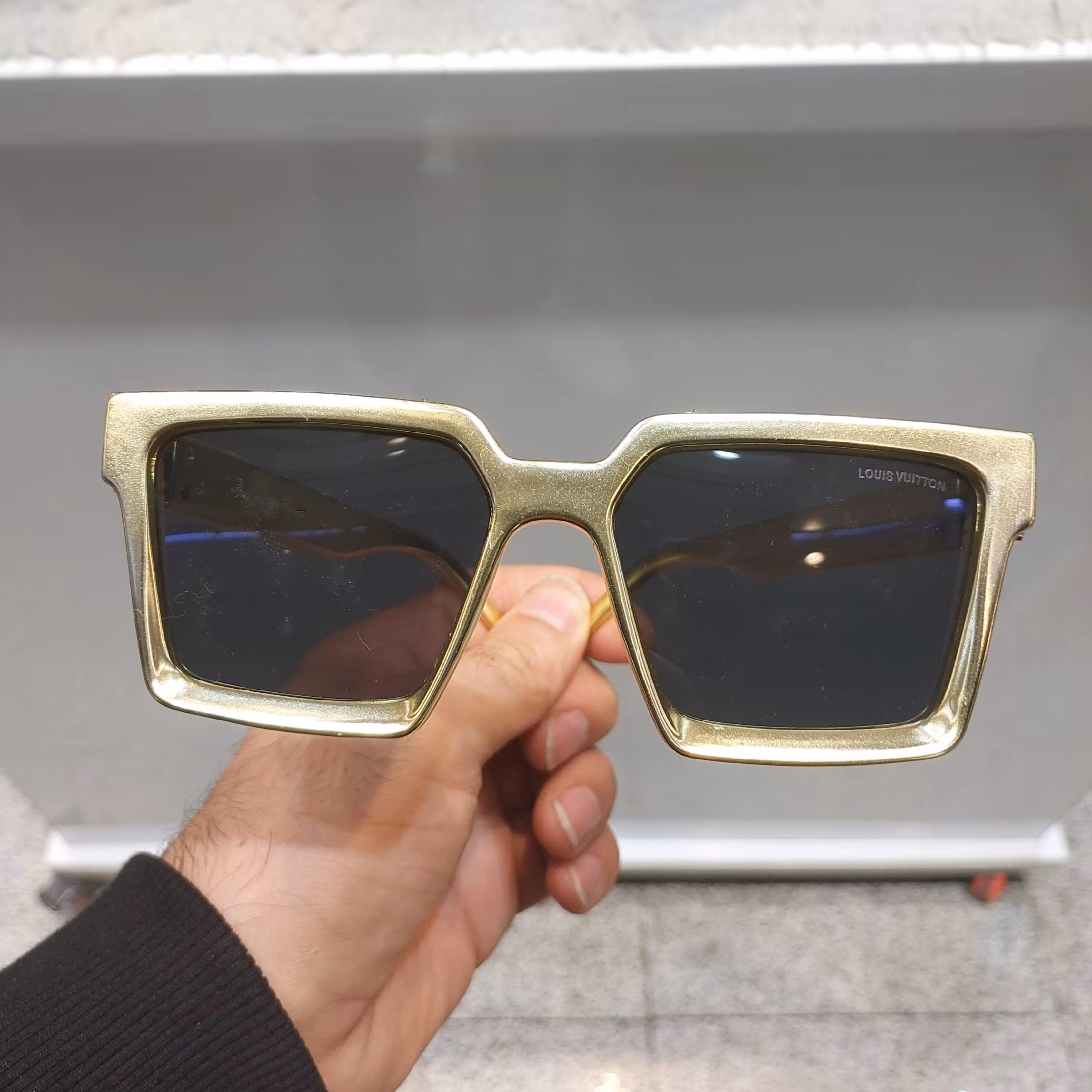 عینک آفتابی اسپرت مارک لوییز ویتون میلیونر (رنگ طلایی)