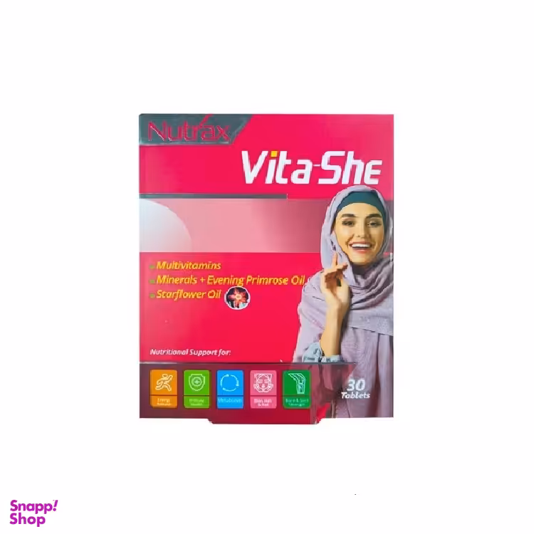 قرص وایتا شی (Vita She) نوتراکس تعداد 30 عدد