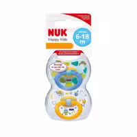 پستانک لاتکس 18-6 ماه ناک nuk بسته دو عددی