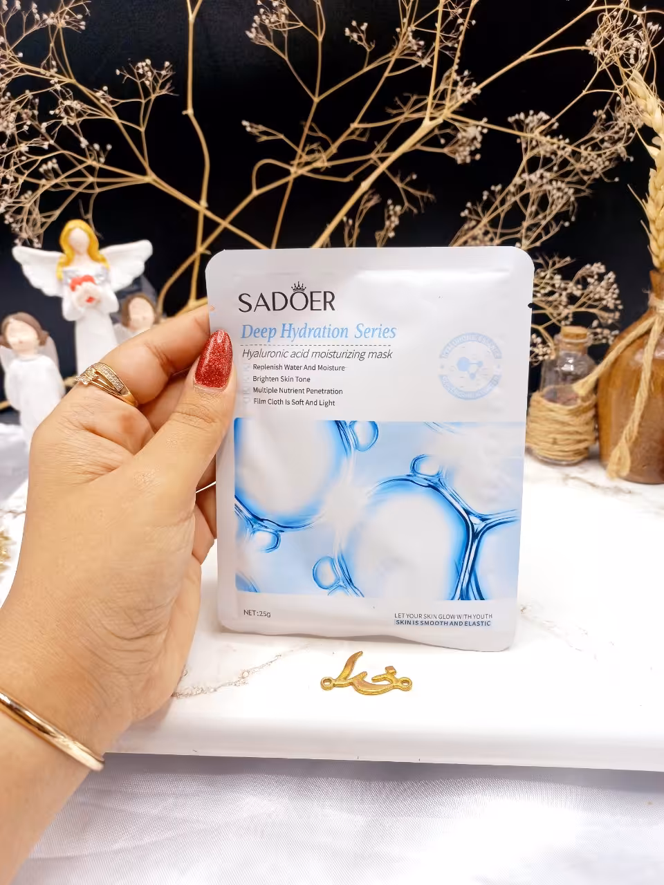 ماسک ورقه ای هیالورونیک اسید سادور SADOER کد SD90290