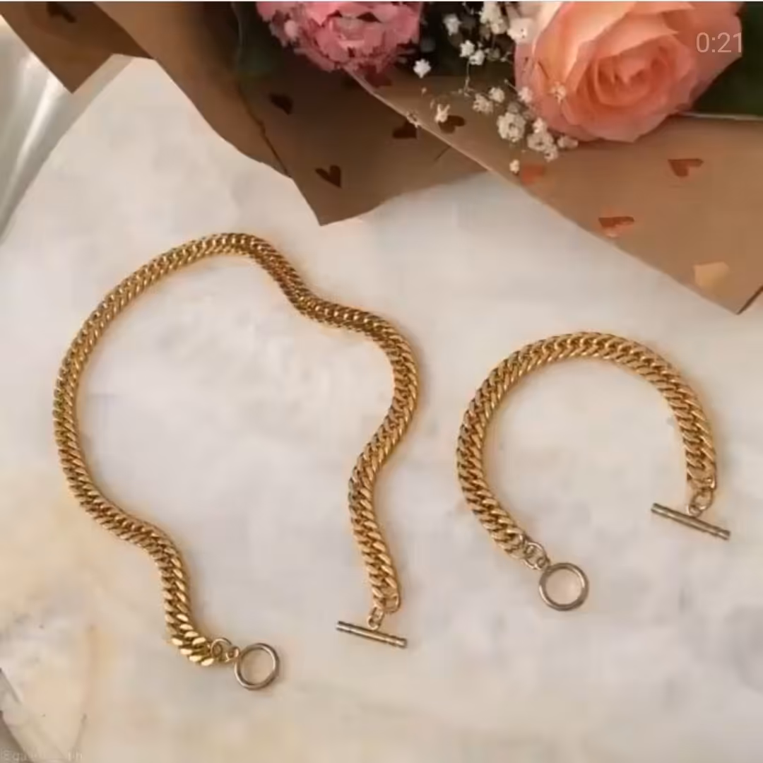 ست گردنبند و دستبند 