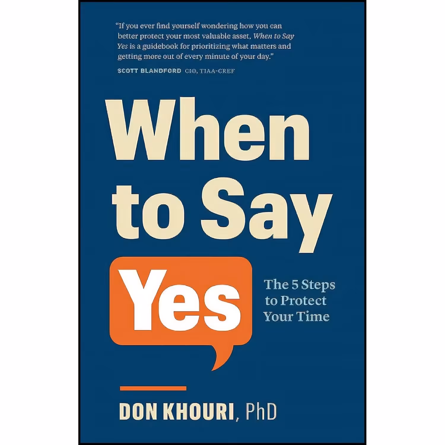 کتاب زبان اصلی When To Say Yes اثر Don Khouri