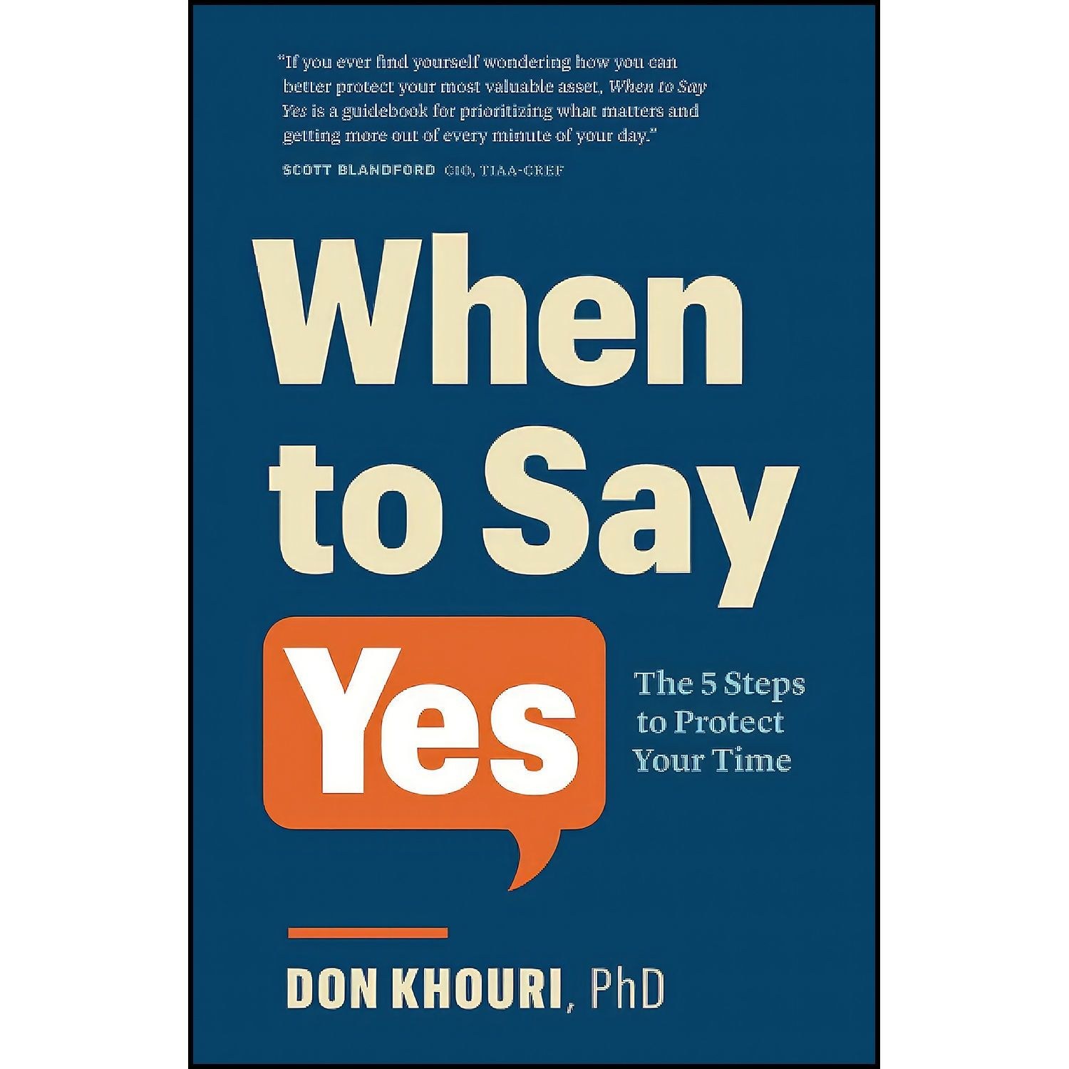 کتاب زبان اصلی When To Say Yes اثر Don Khouri