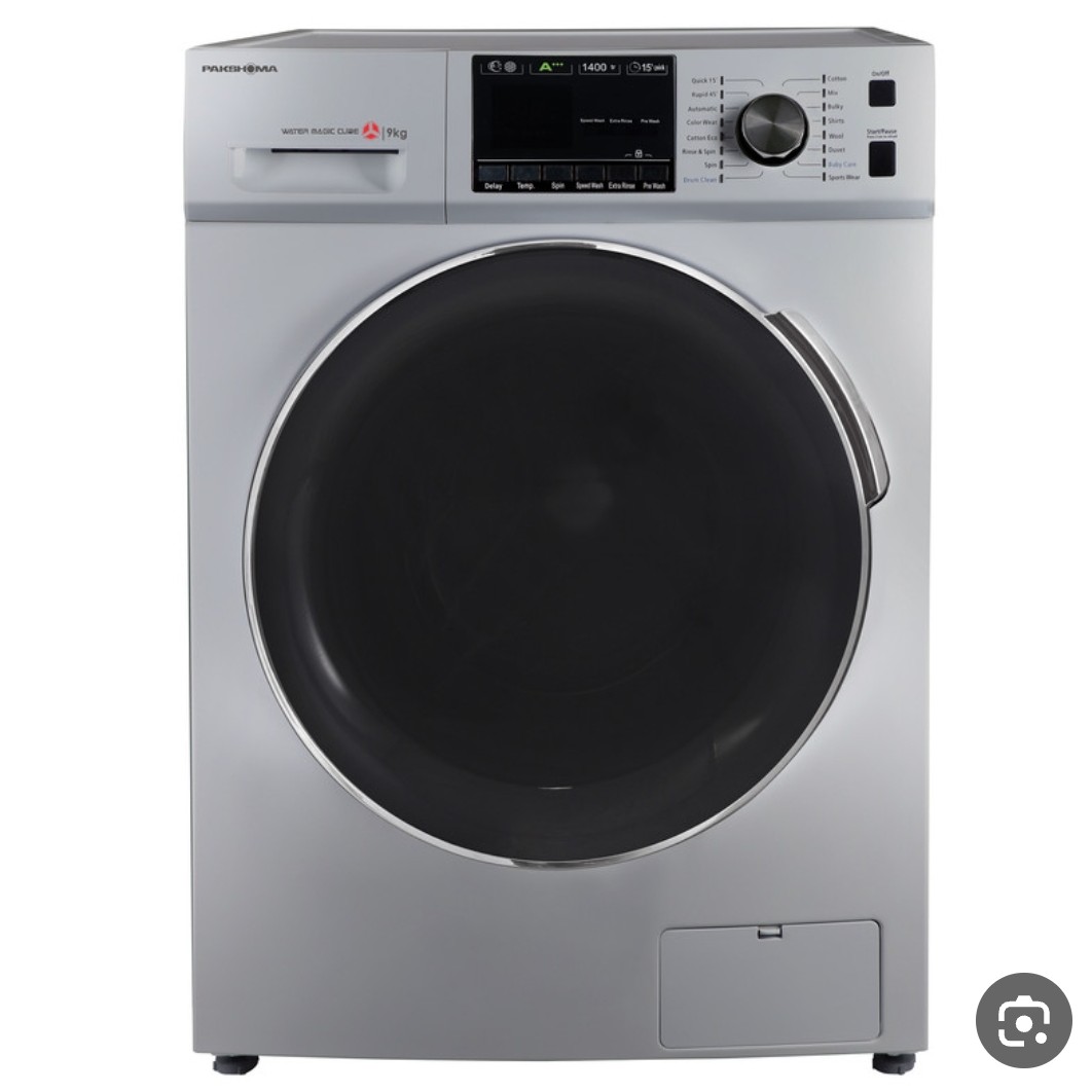 ماشین لباسشویی پاکشوما مدل TFU-94407 ظرفیت 9 کیلوگرم