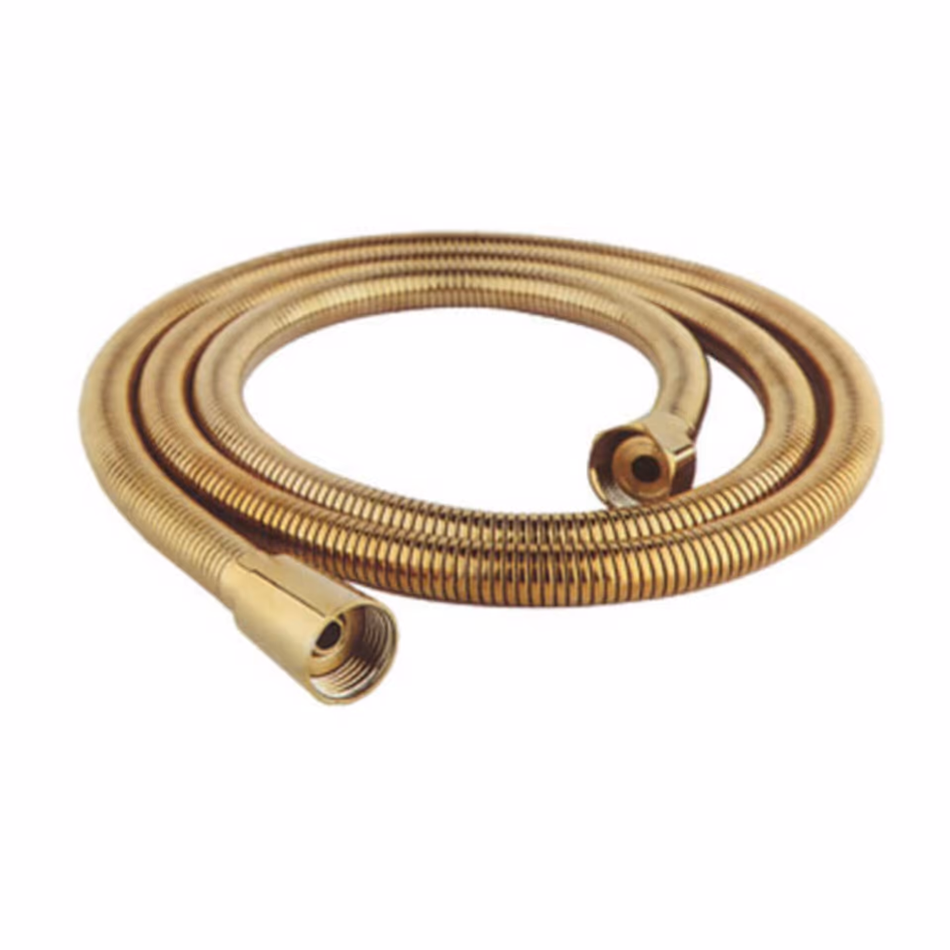 شیلنگ دوش فلزی ریزبافت طلایی