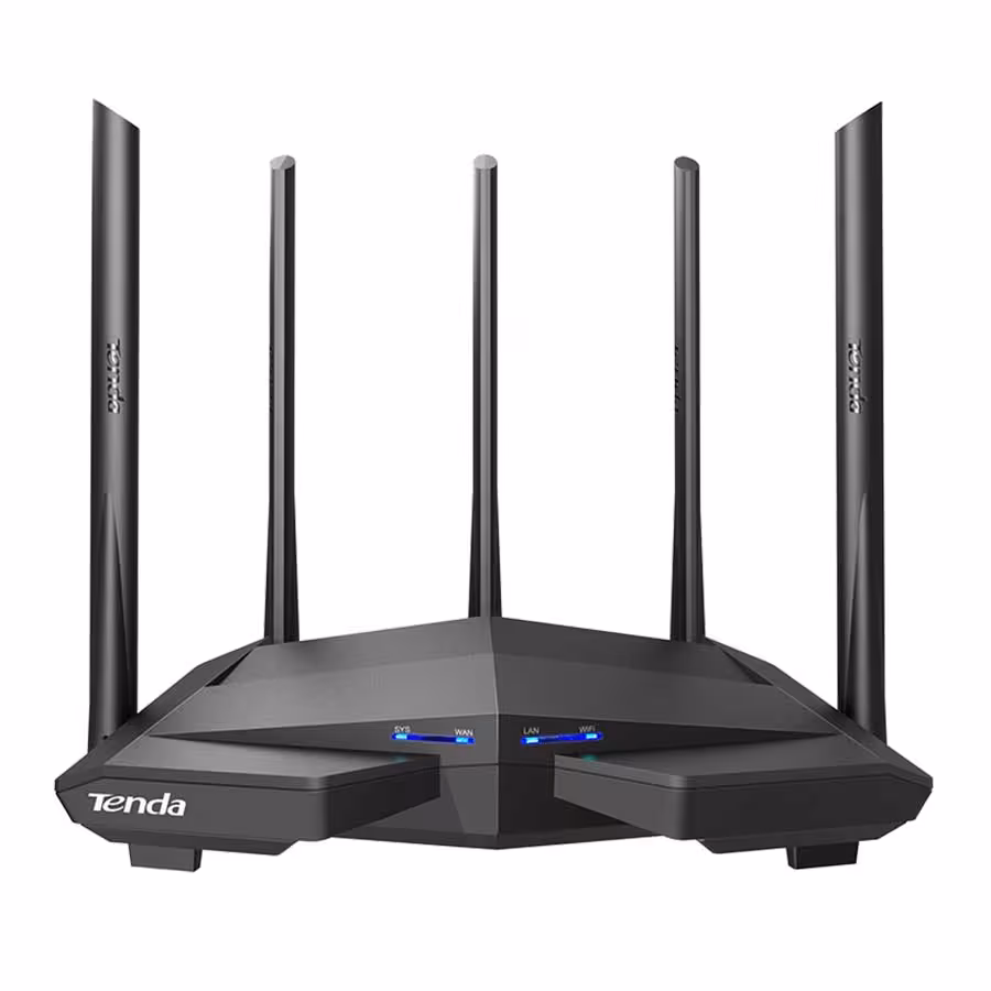 قیمت و خرید روتر بی‌سیم گیگابیت و دوباند AC1200 تندا مدل AC11 | یاس ارتباط