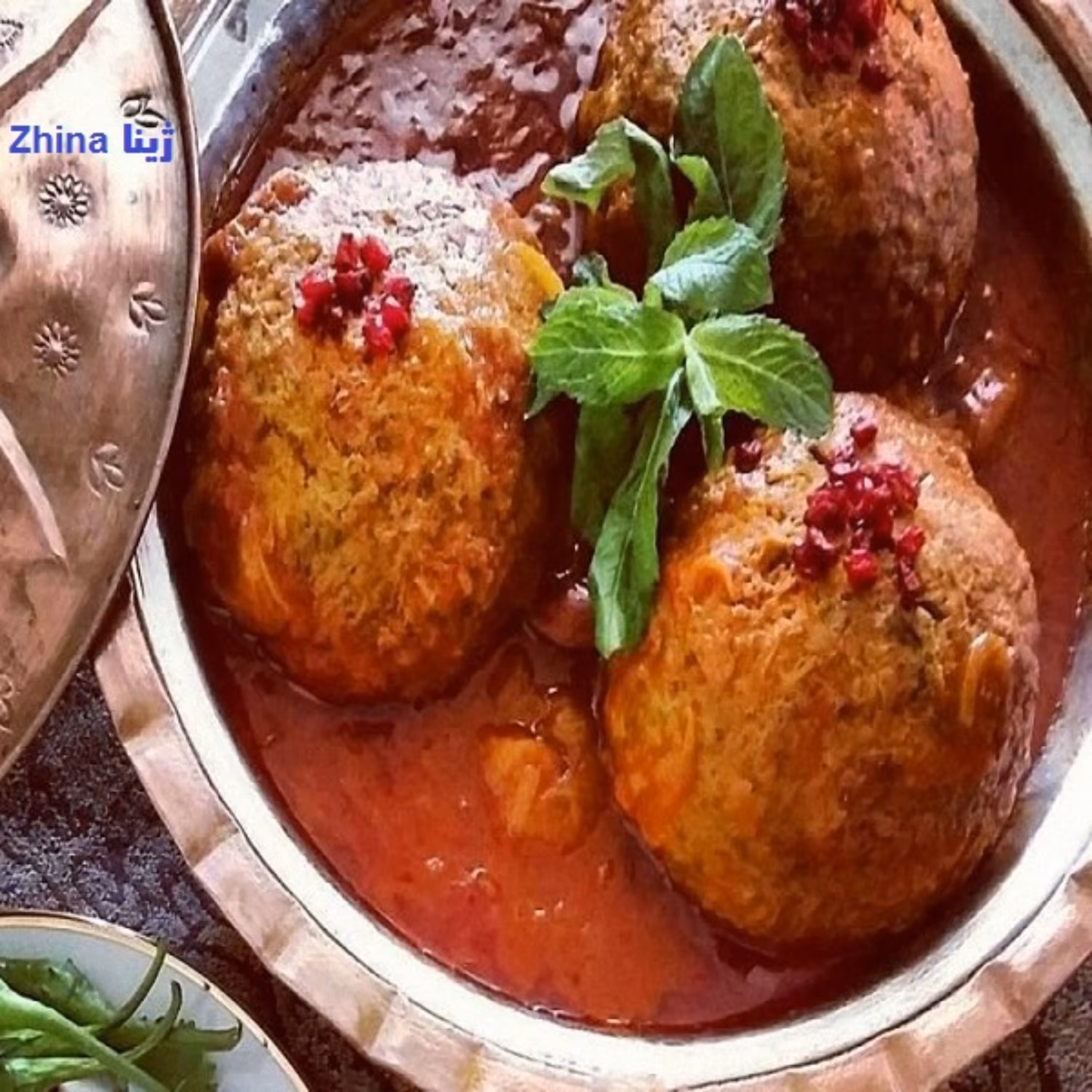 سبزی کوفته خشک ژینا درجه یک و اعلا 500 گرمی از کویر خراسان