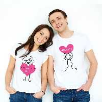 تیشرت ست I love You Forever مدل A 22