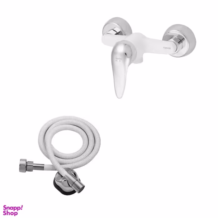 شیر سرویس بهداشتی فاخته مدل زحل کد SK به همراه شلنگ