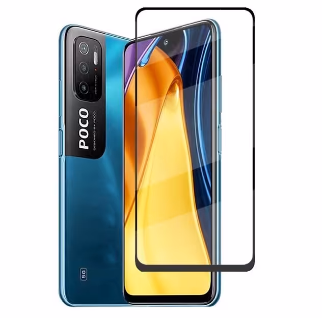 محافظ صفحه نمایش تمام صفحه مناسب برای Xiaomi Poco M3 Pro 5G