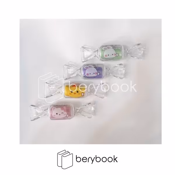 فانتزی / پاک کن خمیری / آبنباتی / طرح جوجه / خرگوش / گربه / HB-911