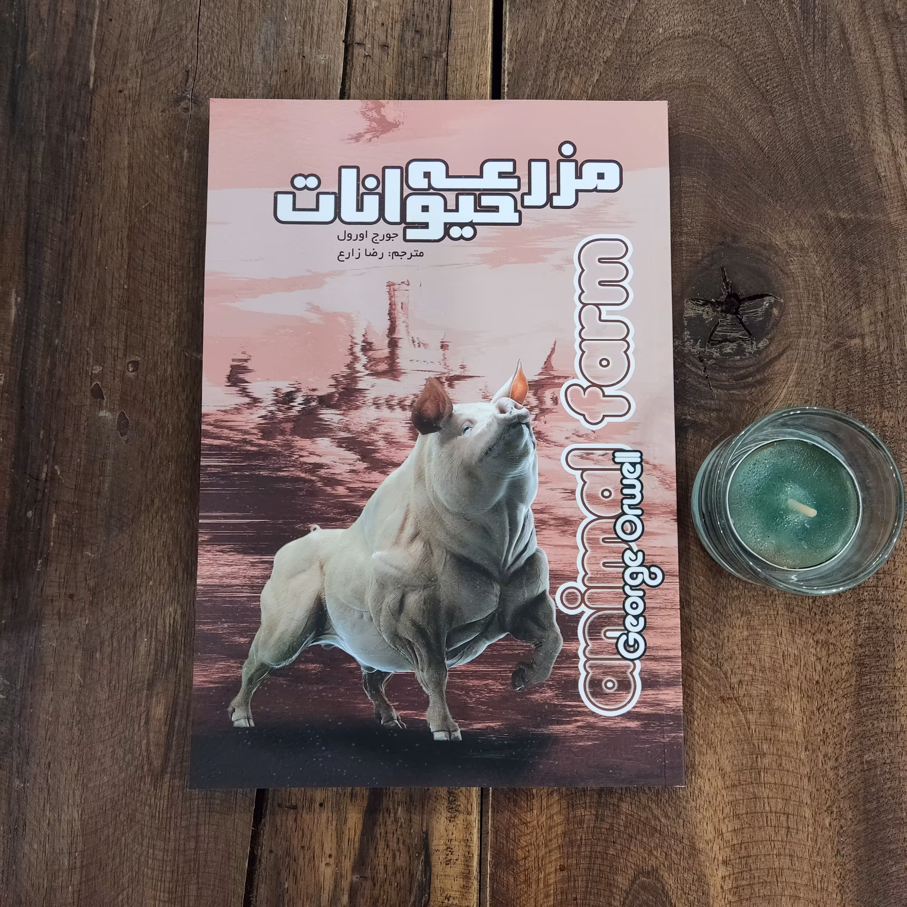 کتاب مزرعه حیوانات(قلعه حیوانات) اثر جورج اورول نشر آزرمیدخت