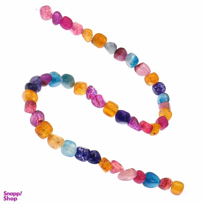 ریسه سنگ عقیق مدل نامنظم افریقایی کد 6897303