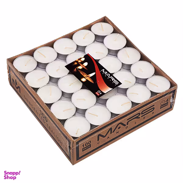 شمع وارمر مارس مدل TLight بسته 100 عددی