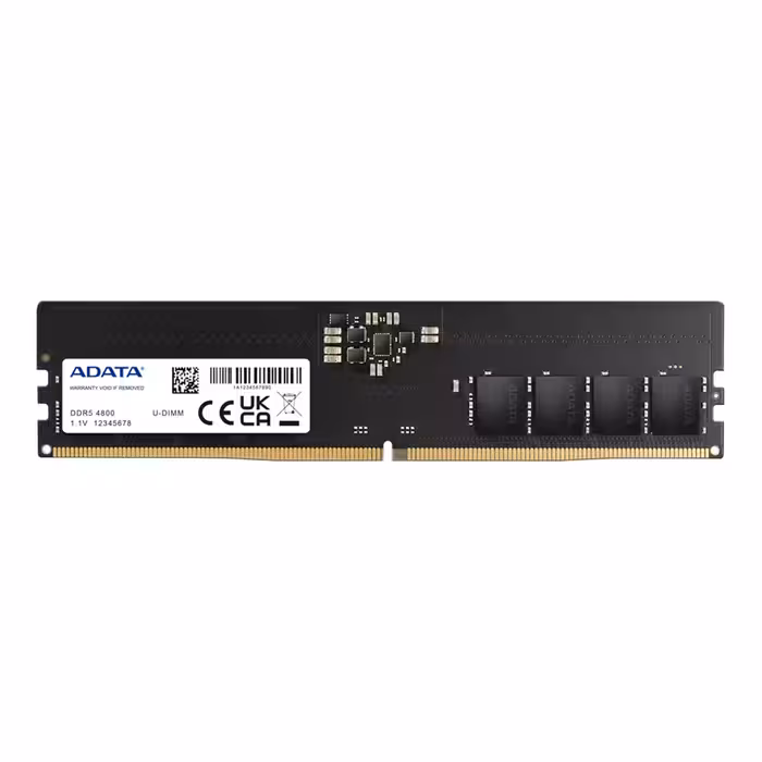 رم کامپیوتر RAM ای دیتا تک کاناله مدل DDR5-4800 U-DIMM حافظه 16 گیگابایت فرکانس 4800 مگاهرتز