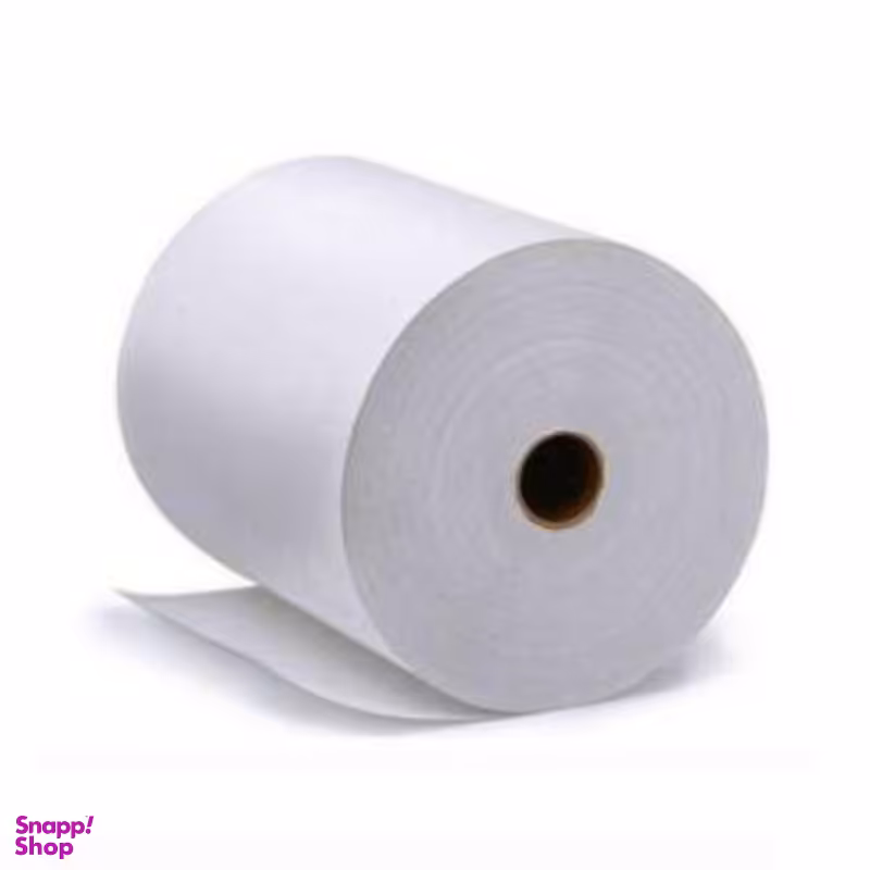 کاغذ رول پرینتر حرارتی کد 759 طول 70 متر رنگ سفید