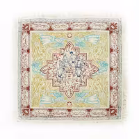 سفره پارچه ای مدقال طرح نور برند چنته- 4 نفره