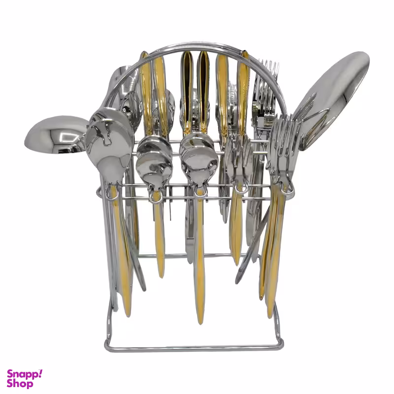 سرویس قاشق و چنگال  51 پارچه برگامو کد 505