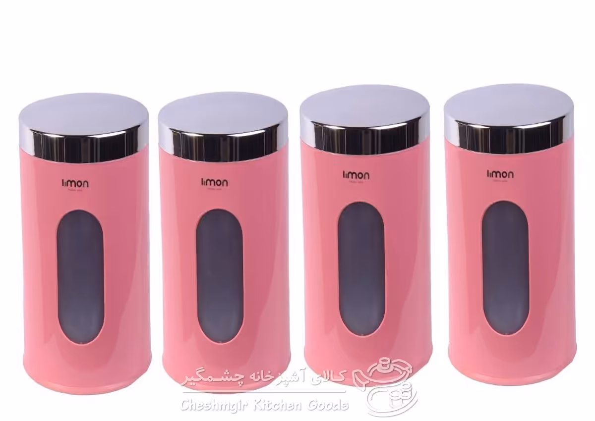 ست بانکه لیمون مدل گرد بزرگ 4 تایی
