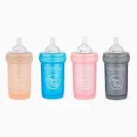 شیشه شیر ضدنفخ نوزادی 180 میل تویست شیک Twistshake
