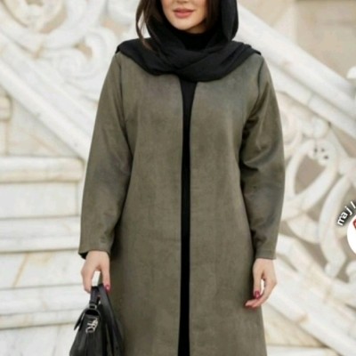 مانتو پالتویی سوسن جنس سوییت درجه یک با سه سایزبندی از 38 تا 50