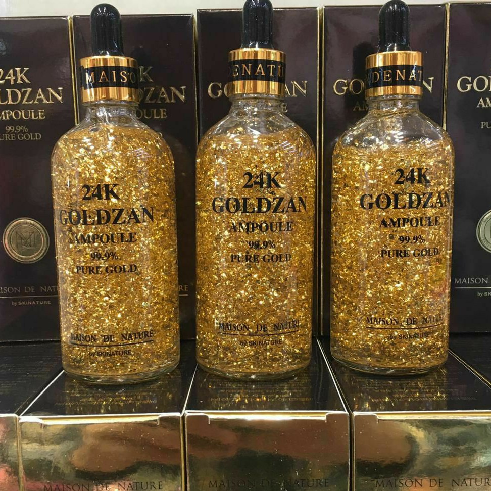 سرم طلا گلدزن