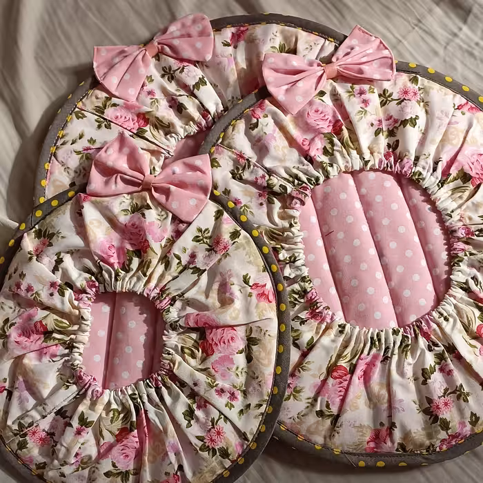 دم کنی دور کش  سه سایز 26و32و36 با پارچه تترون  