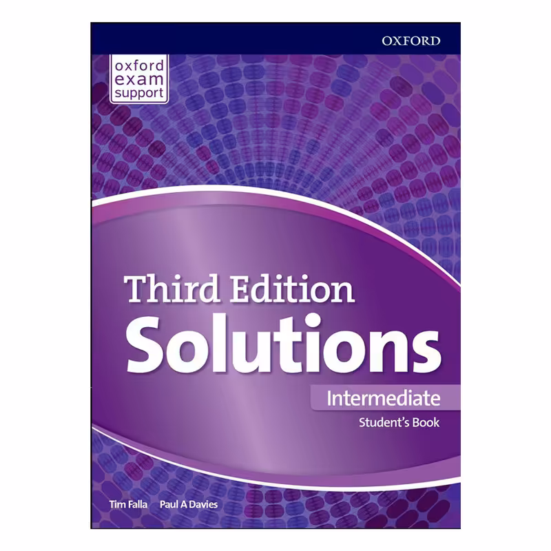 کتاب Solutions Intermediate 3rd Edition اثر Paul A.Davies and Tim Falla انتشارات آکسفورد