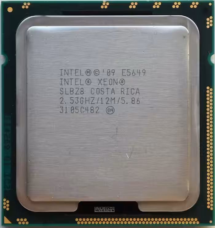 سی پی یو اینتل مدل زئون Xeon E5649 با فرکانس 2.53 گیگاهرتز