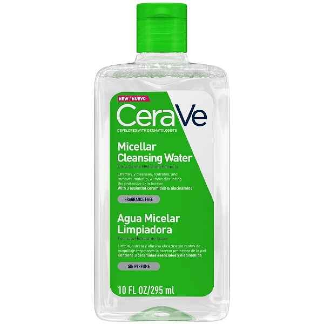 میسلار واتر سراوی مدل آبرسان مناسب انواع پوست micellar cleansing water حجم 295 میل