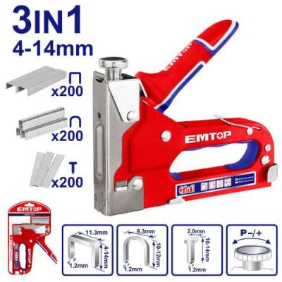 میخکوب و منگنه کوب سه کاره ایمتاپ EMTOP مدل ESGU1001