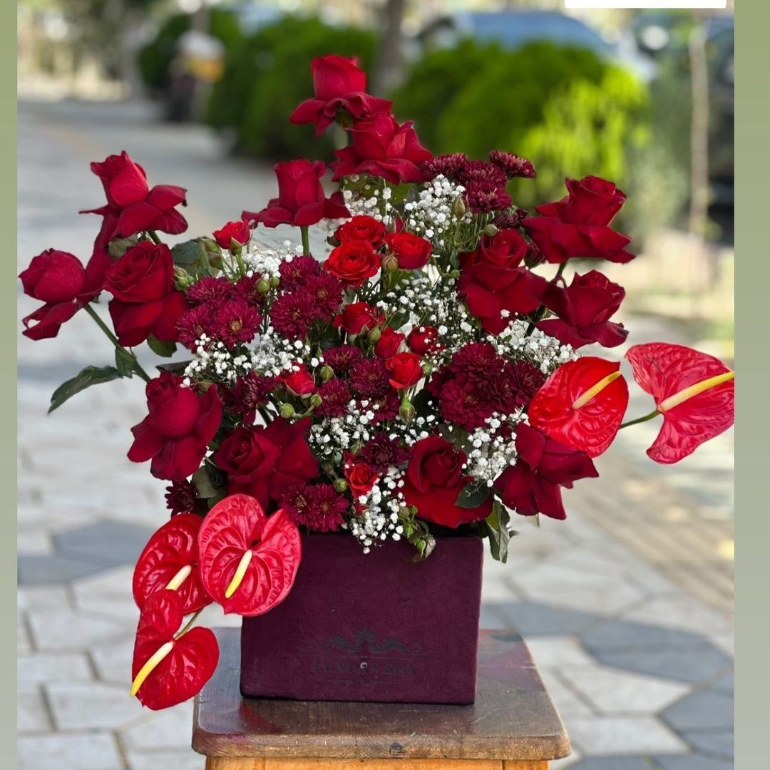 باکس گل طبیعی