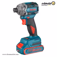 پیچ گوشتی شارژی ضربه ای رونیکس براشلس 20 ولت مدل 8671