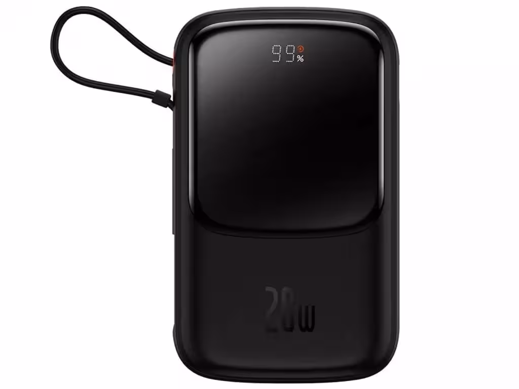 پاوربانک برند بیسوس مدلBaseus Qpow Pro Digital Display Fast Charge Power Bank 10000